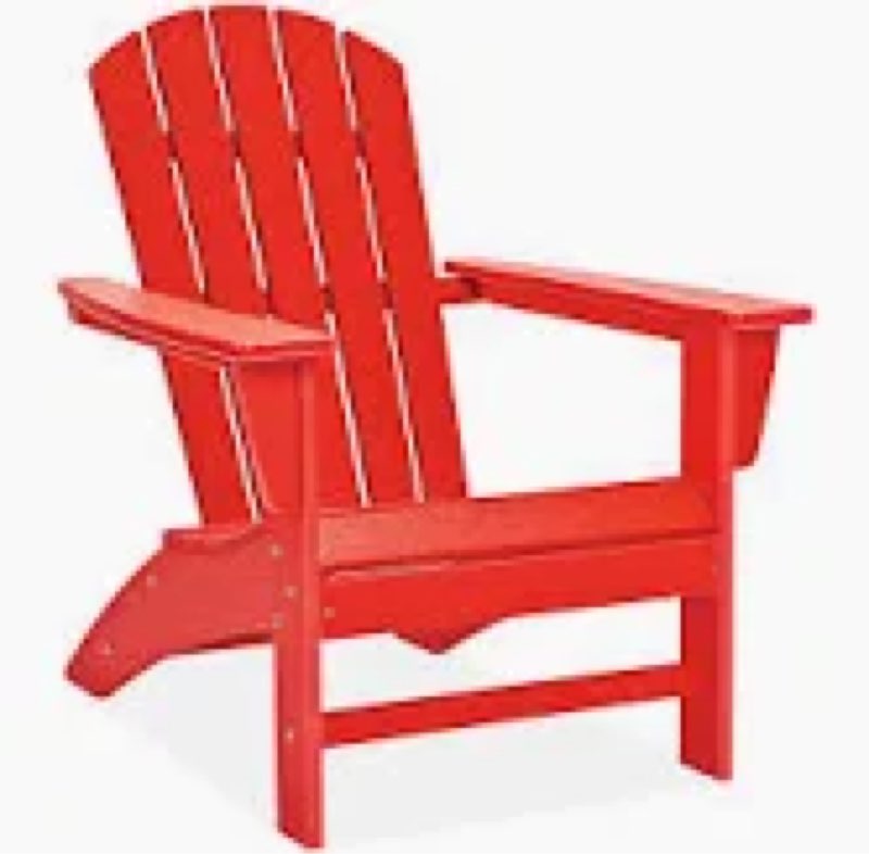 Korinthian Outdoor Plastic Adirondack Chair
