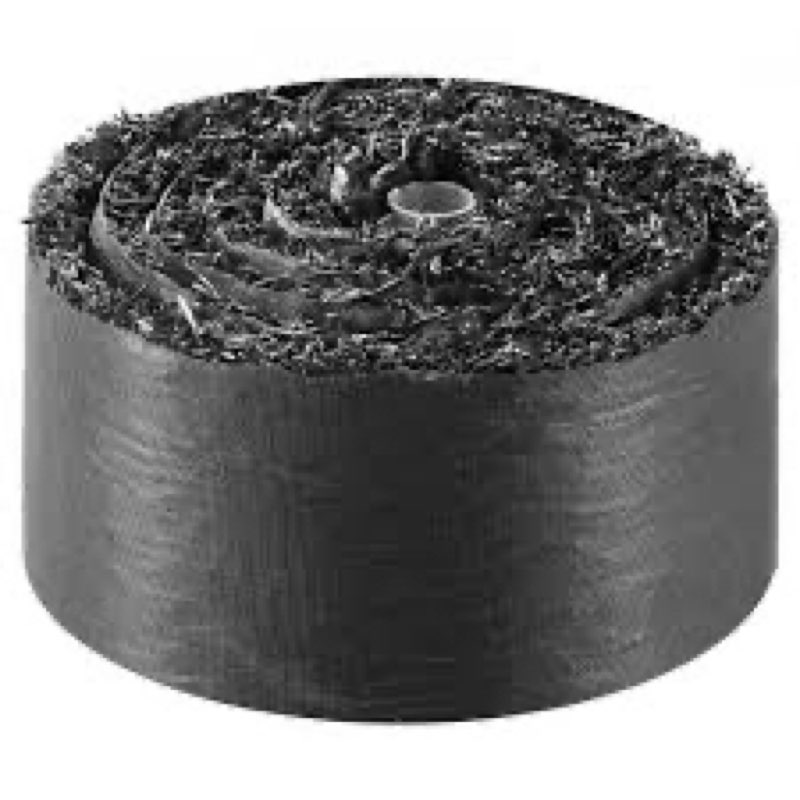 vevor rubber mulch mat roll, 2 rolls 120 x 4.5 in, recycled rubber permanent mulch edging border, na