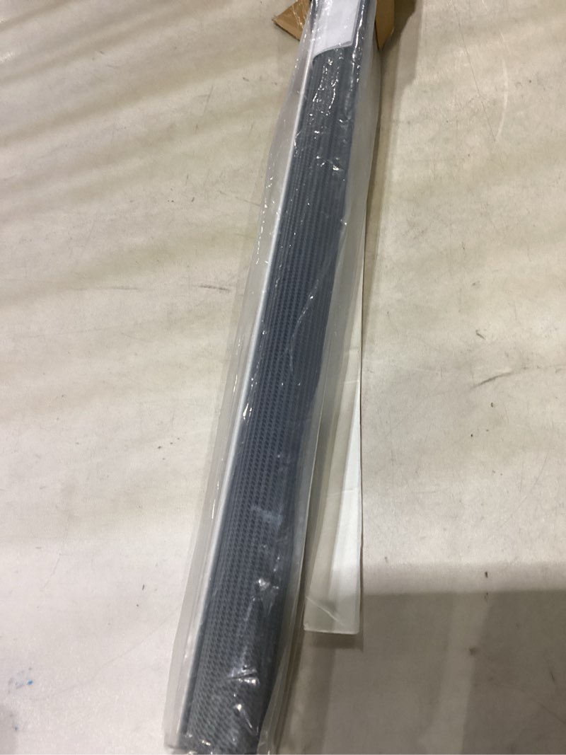 Condition photo showing Good Condition for lazblinds no drill cordless zebra blinds for indoor windows, dual layer light control roller shades for day and night, light filtering sheer shades for home, 31" w x 72" h, grey grey 31" w x 72" h