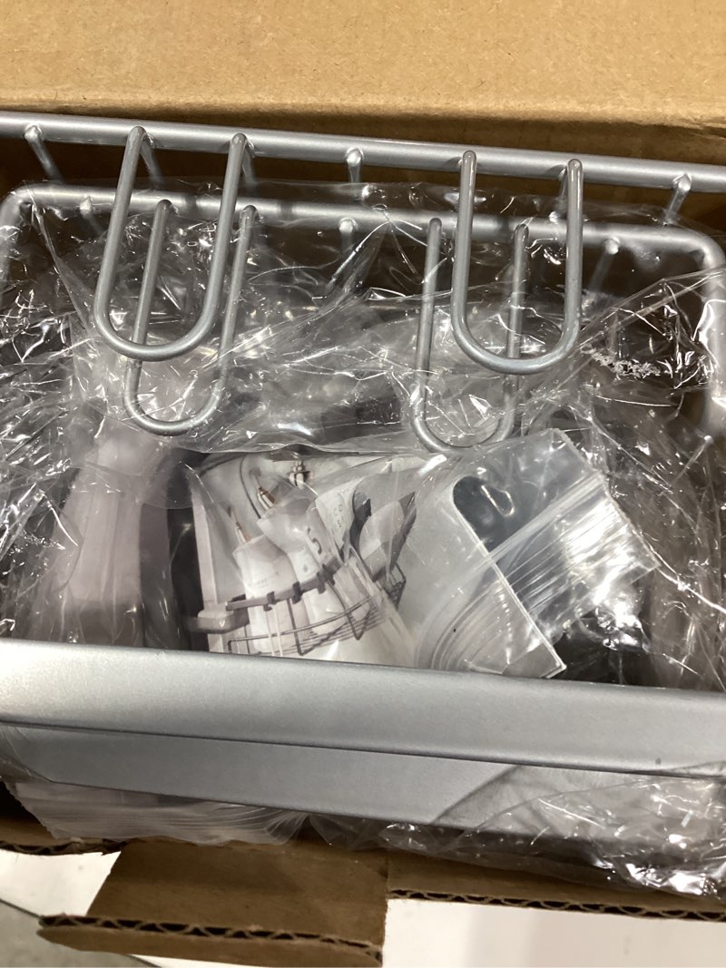Condition photo showing New/Like New for aitatty over the door hanging shower caddy: rustproof hanging organizer over the door - no drilling bathroom rack for inside shower chrome