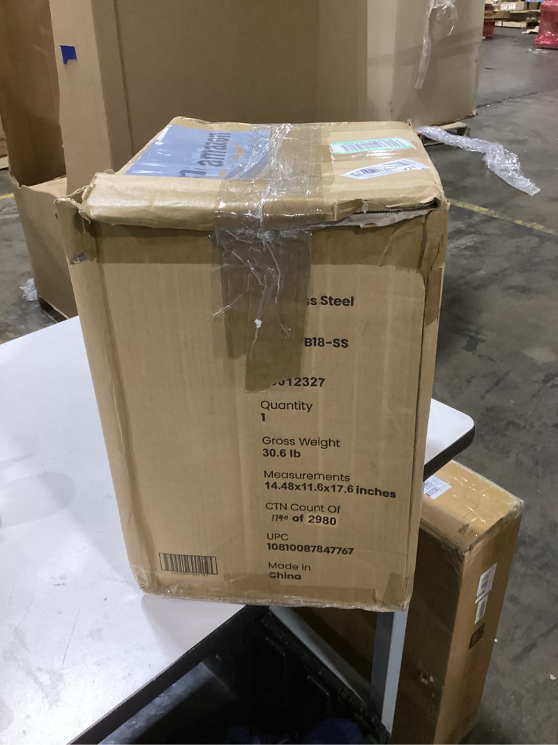 Condition photo showing As Is for Iceman Pebble Ice Machine, Countertop Nugget Ice Maker Produces Chewable Pellet Ice in 20 Minutes, M