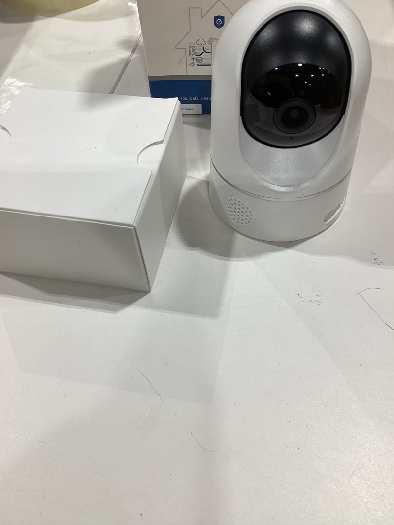 Condition photo showing As Is for eufy Security Floodlight Cam S330, 360-Degree Pan & Tilt Coverage, 2K Full HD, 3,000 Lumens, Smart Lighting, Weatherproof, On-Device AI Subject Lock and Tracking, No Monthly Fee, Hardwired