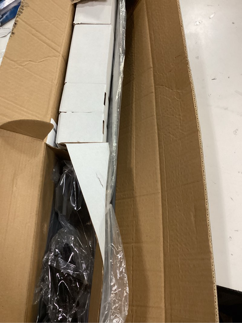 Condition photo showing Good Condition for ROOMTEC 8FT Sliding Barn Door Hardware Kit, Barn Door Track Kit for Double Door,Heavy Duty,Basic J Pulley,Slide Smoothly Quietly,Easy Install (No Door)