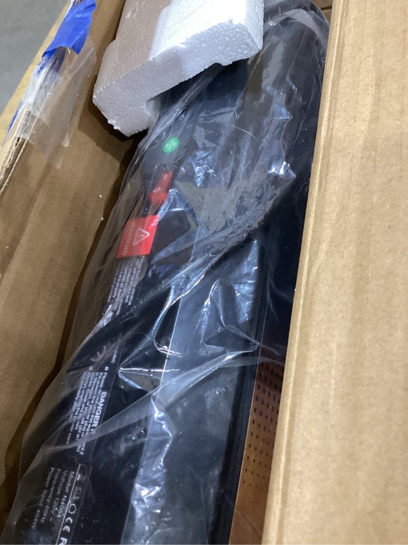 Condition photo showing New/Like New for Walking Pad Treadmill with Handle,9% Manual Incline 3-in-1 Folding Treadmills for Home Small Space,3.0HP Quiet Motor Under Desk Treadmill with Remote & APP Control,300LB Capacity LED Display Black 9%Incline