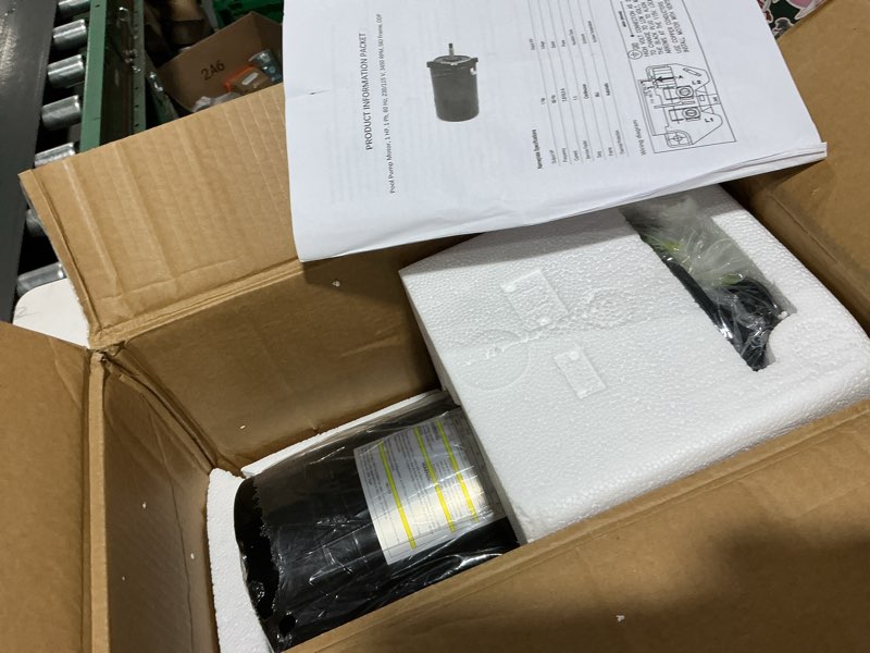 Condition photo showing Good Condition for ust1102 swimming pool pump motor, 1hp pool pump motor replacement for super pump sp2607x10/a.o. smith electric motor