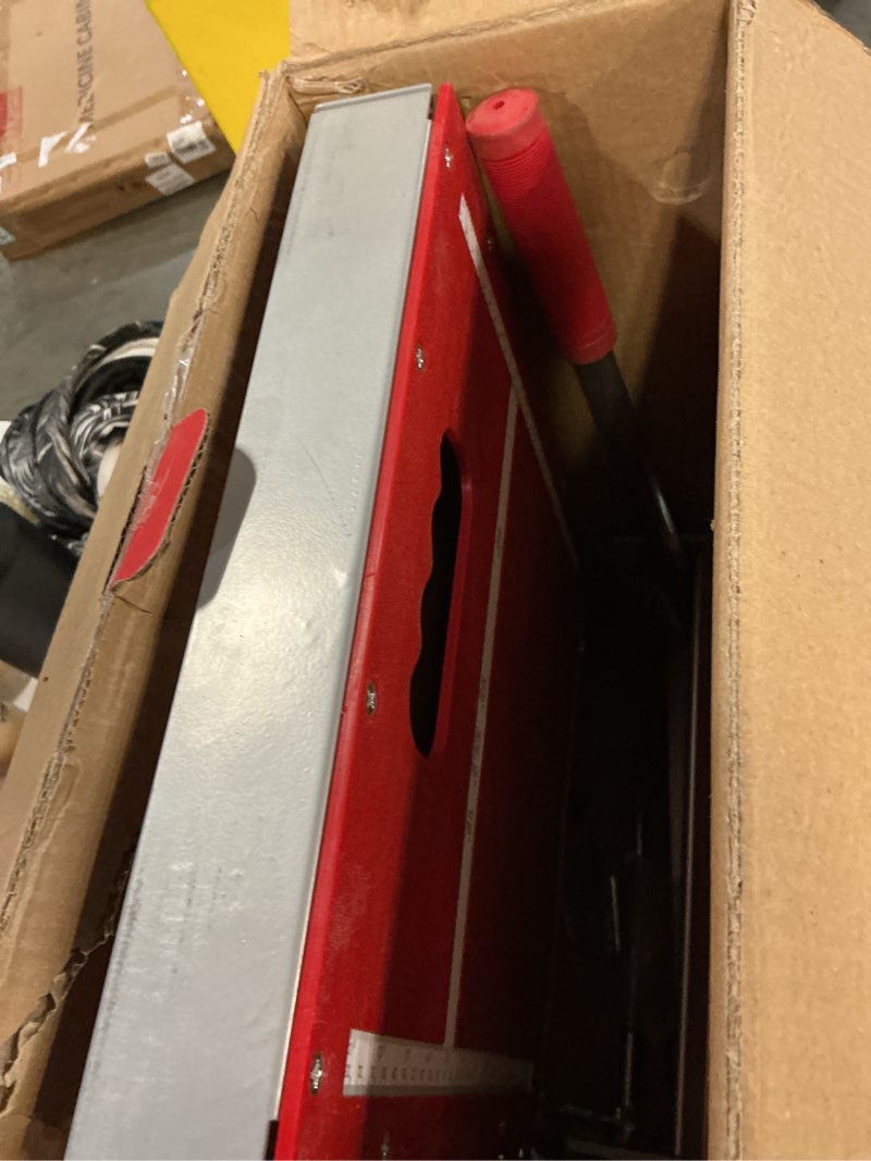 Condition photo showing As Is for 10mm Thick Floor Cutter - 13" Pro Vinyl Floor Cutter for LVP, LVT, WPC, SPC, PVC, VCT, Rigid Core Vinyl Flooring - Honing Stone Included - Manual Operation, No Electricity, No Noise Multi-functional Floor Cutter
