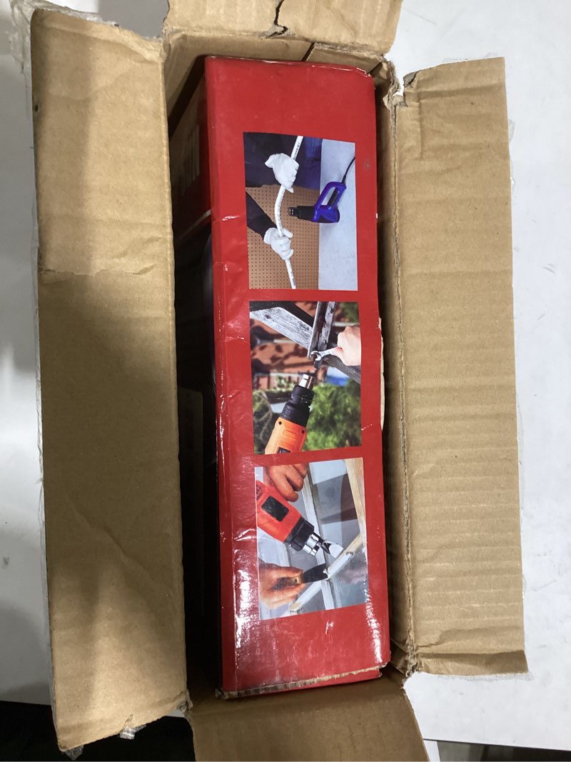 Condition photo showing Good Condition for gomake vinyl wrap tool window tinting kit with heat gun 16ft cord,sponge roller,magnet holder,vinyl tucking tool,tint squeegee, film cutter for car wrapping, graphics and decal installation