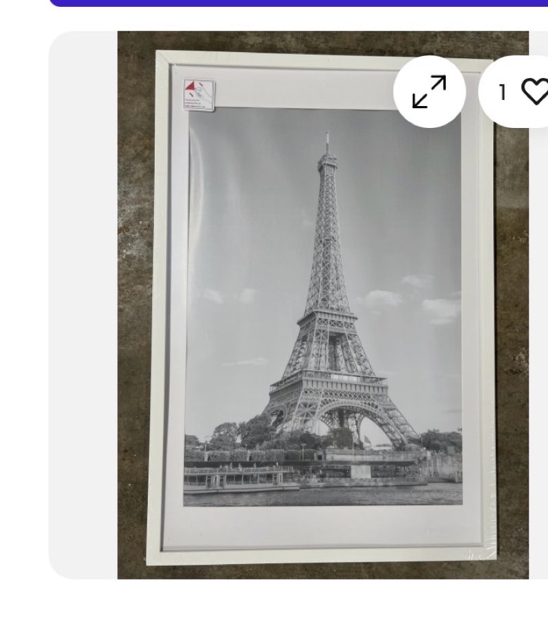 upsimples 16x24 picture frame wall hanging poster frame, white, set of 5