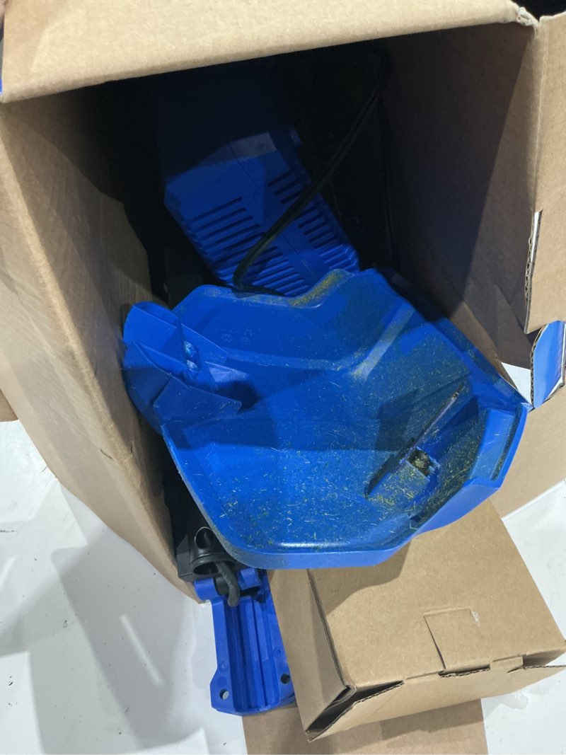 Condition photo showing As Is for kobalt gen4 40-volt 15-in straight cordless string trimmer (tool only)