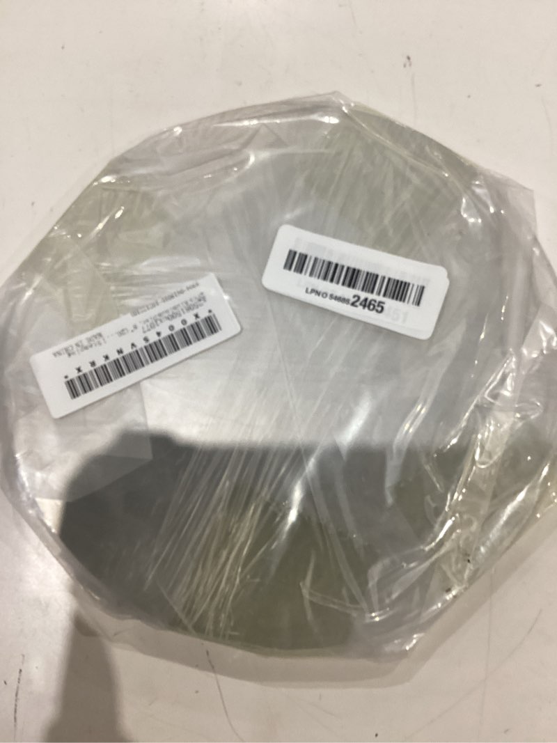 Condition photo showing As Is for uxcell 2pcs aluminum disc, 8"(200mm) diameter 0.06"(1.5mm) thickness 5052 aluminum circle plates round sheets for metal stamping 200mm x 1.5mm 2