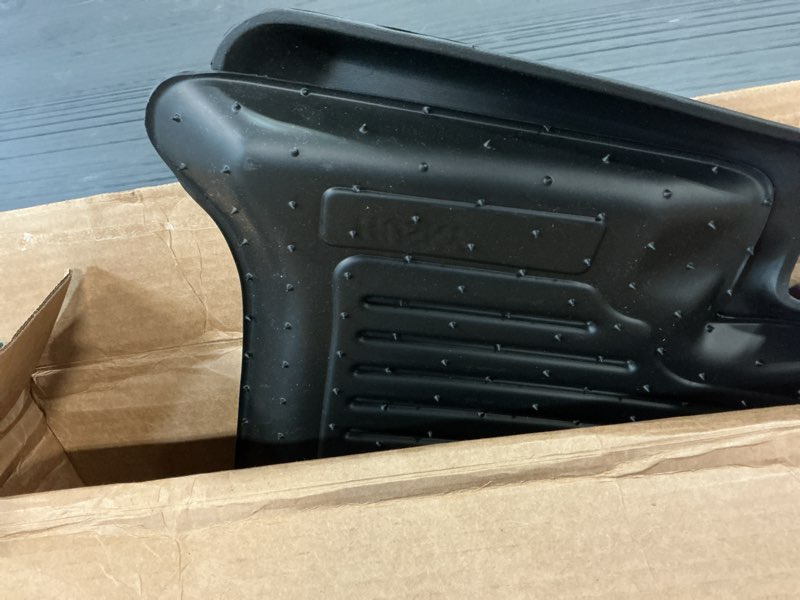Condition photo showing As Is for Husky Liners - Weatherbeater | Fits 2015 - 2022 Chevrolet Colorado/GMC Canyon Extended Cab - 2nd Row Liner - Black | 19101