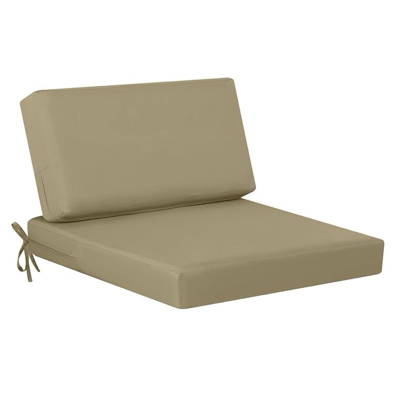 idee-home Outdoor Cushions for Patio Furniture, Outdoor Seat Cushion, Waterproof Hampton Bay Deep Se