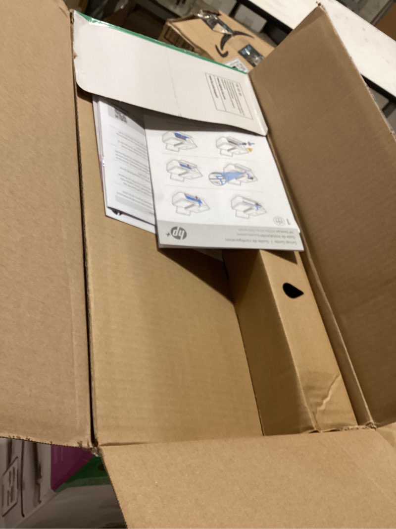 Condition photo showing New/Like New for hp deskjet 4255e wireless all-in-one color inkjet printer, scanner, copier, best-for-home, 3 month instant ink trial included. this printer is only 2.4 ghz capable. ai-enabled (588s6a)