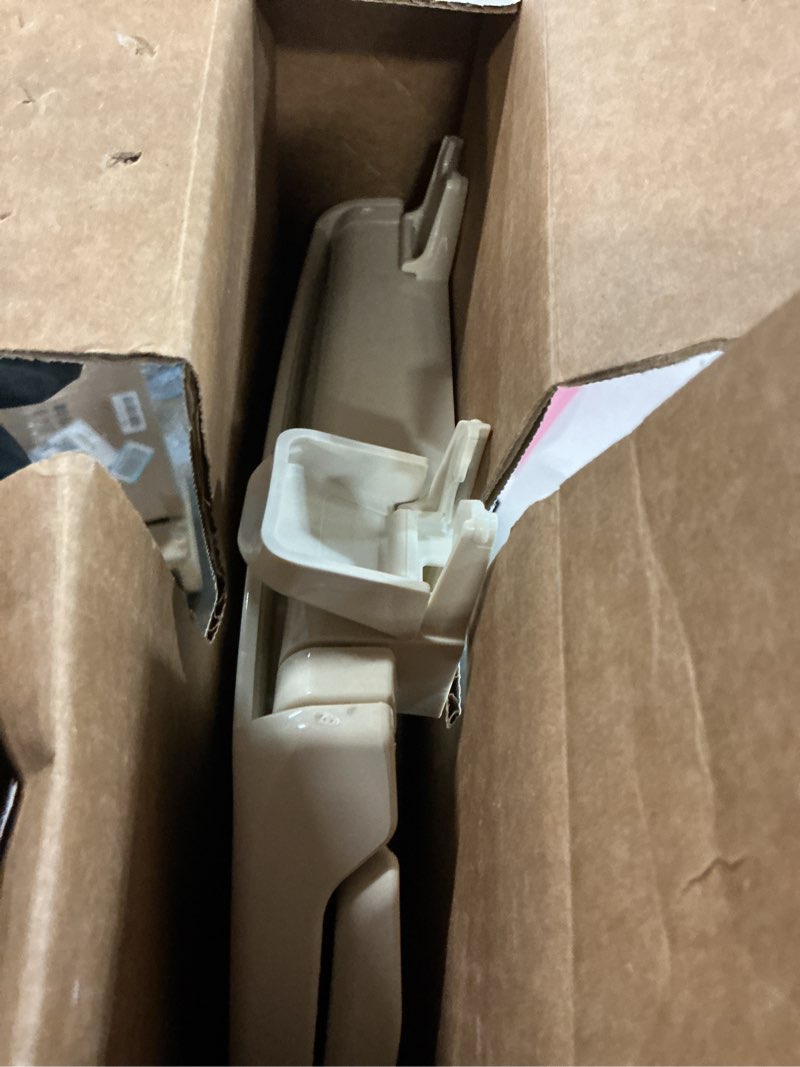 Condition photo showing As Is for KOHLER K-4774-47 Brevia Elongated Toilet Seat with Quick-Release Hinges And Quick-Attach Hardware For Easy Clean, Almond Elongated Almond