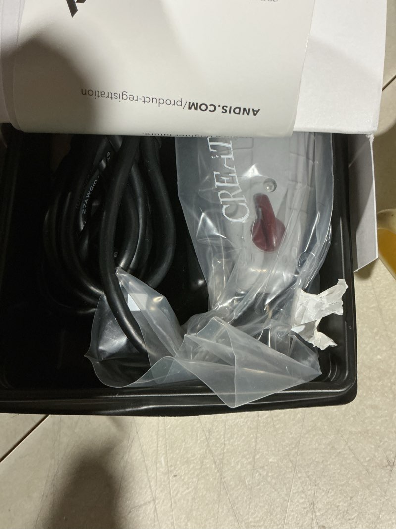 Condition photo showing Good Condition for Andis 04780 Professional T-Outliner Beard & Hair Trimmer for Men with Carbon Steel T-Blade, Bump Free Technology – Corded Electric Beard Trimmer, GTO, Grey New T-Outliner