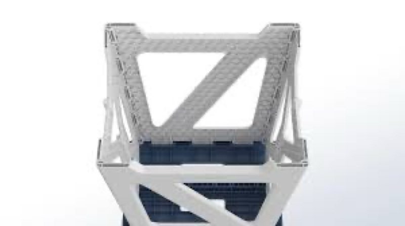 BLACKSPACE 13" Folding Step Stool for Adults, 250 lbs Capacity Non-Slip Compact Plastic Foldable Step Stool with Handle, Portable Lightweight Folding Stool for Home or Kitchen(Grey)