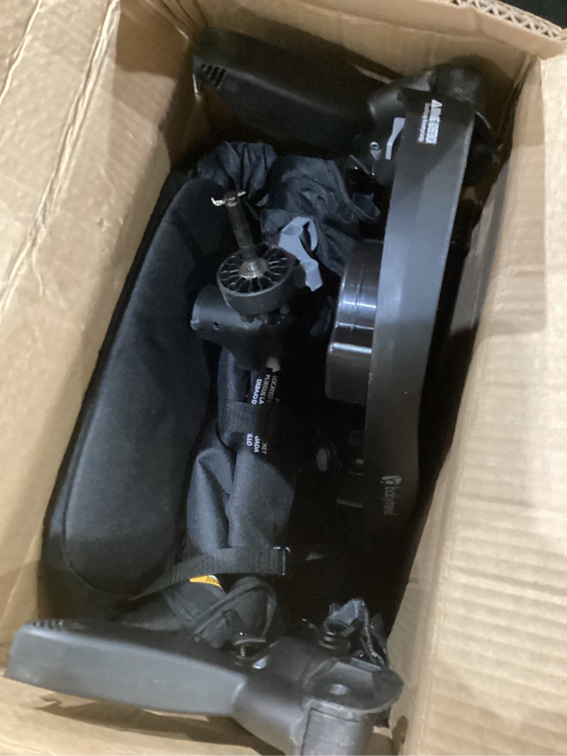 Condition photo showing As Is for mompush lithe v4 lightweight travel stroller - forest