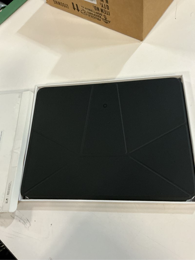Condition photo showing Good Condition for MOFT Dynamic Folio Case for iPad Pro 13-inch(M5 2025/M4 2024), Silm Magnetic Stand Case with 20+ Viewing Angles, Auto Wake/Sleep, Ultra Thin, Jet Black Jet Black iPad Pro 13"(M5 2025/M4 2024)