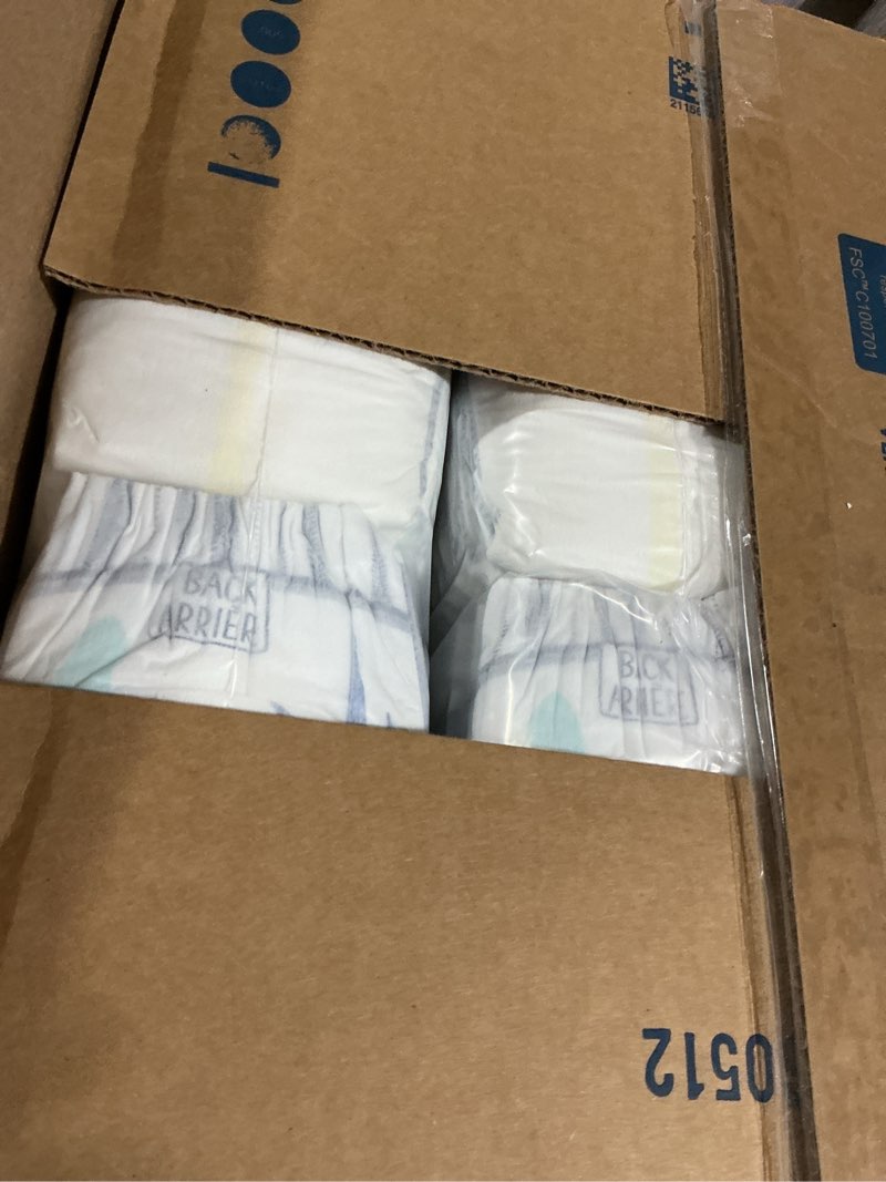 Condition photo showing Good Condition for Pampers Pure Protection Baby Diapers, Size 4, 150 Count, Up to 100% Leakproof, Premium Plant-based Skin Protection, Hypoallergenic Soft Diapers Size 4 150