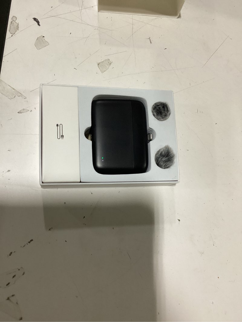Condition photo showing New/Like New for wireless microphone for iphone android lav mic usb c lavalier microphone type c lapel mic for iphone 15/16 ipad video recording vlog tiktok - 24h charging case noise reduction 01 usb c