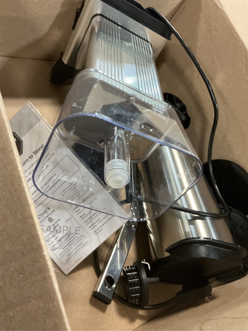 Condition photo showing As Is for Technivorm Moccamaster 79112 KBT Coffee Brewer, 40 oz, Polished Silver