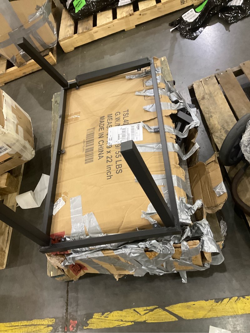 metal frame furniture piece. unknown model