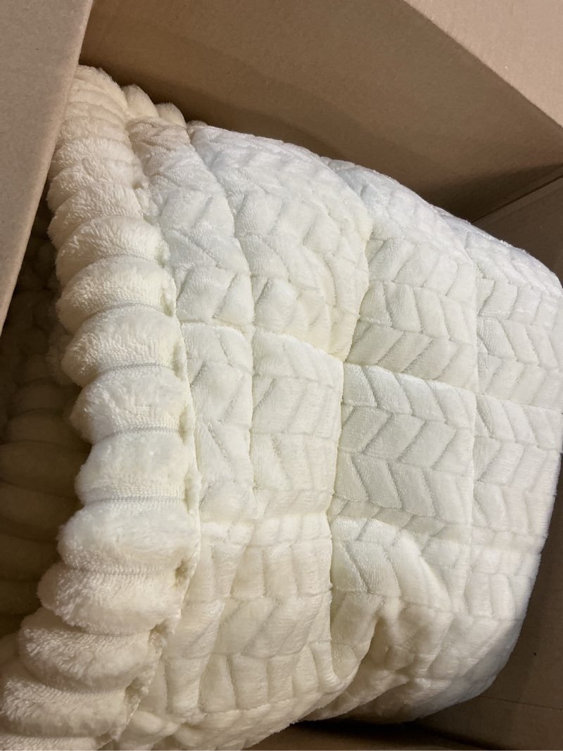 Condition photo showing Good Condition for smiry non slip couch covers for dogs, fuzzy pet couch covers for 3 cushion sofa pet friendly, soft sofa slipcovers cushion furniture protector washable (beige, 27.6" x 70.9") beige 27.6"x70.9"