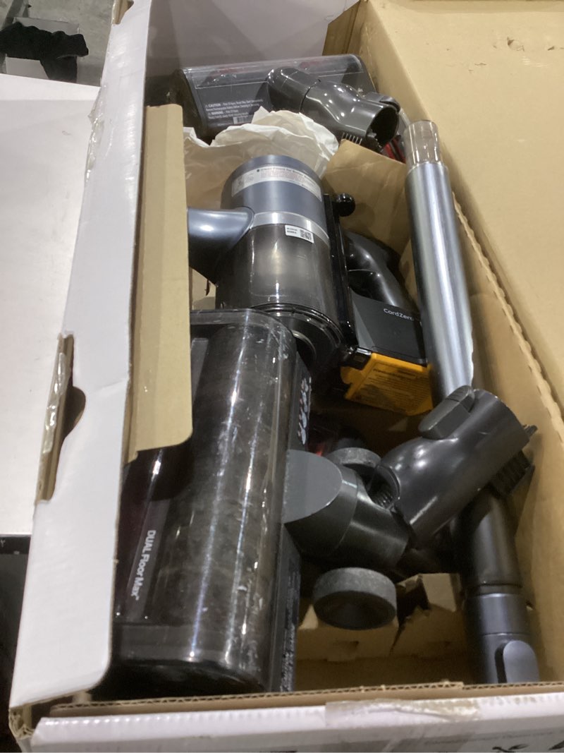 Condition photo showing As Is for LG & DYSON PARTS Dyson Gen5outsize Cordless Vacuum, 250AW, 3 Power Modes, Up to 140 Minutes,² XL bin, Illumination Reveals dust, HEPA Filtration, All Floor Types