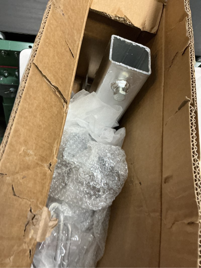 Condition photo showing item condition for Boat Trailer Winch Post with Trailer Roller Compatible with 3" W X 4" H Trailer Tongue Winch Stands, Height Adjustable Boat Winch Mounts, Galvanized Steel