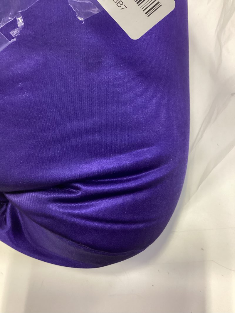 Condition photo showing Good Condition for squishy microbead bean neck pillow 2pcs bolster tube body pillow for sleeping smooth cool touch fabric neck & back support throw travel pillow fun colors (navy blue 2pcs)