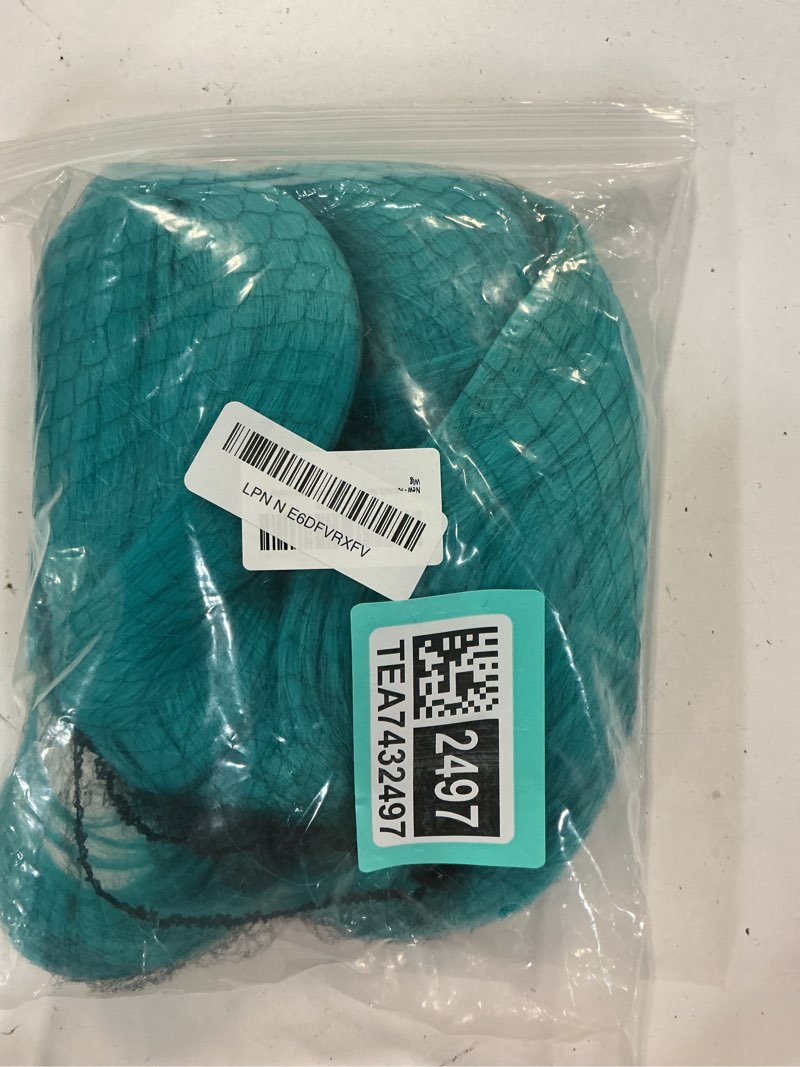 Condition photo showing New/Like New for anogol hair cap+48inch/120cm green wig cosplay green teal wig double ponytail wig, long green lolita wig for halloween costume, long green wig with bangs straight wig for halloween party cosplay wig