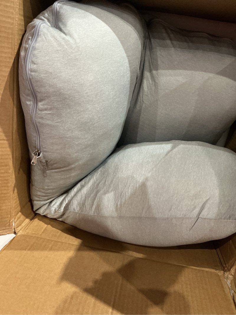 Condition photo showing Good Condition for momcozy pregnancy pillows with cooling cover, u-shaped full body maternity pillow for side sleepers 57 inch - support for back, hip, belly, legs for pregnant women grey- cooling fabric