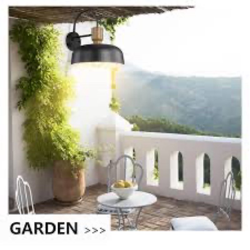 Darkaway Outdoor Light Fixture, Large Industrial Barn Wall Sconce Farmhouse Exterior Wall Mount Ligh