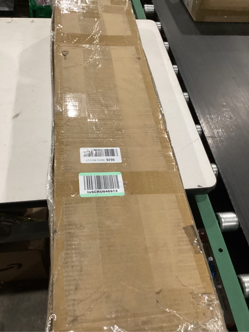 Condition photo showing As Is for Weehom Twin Bed Frame with Headboard, Princess Bed Metal Platform No Box Spring Needed,Heavy Duty Metal Slats Support Easy Assembly for Kids Girls Adults Purple