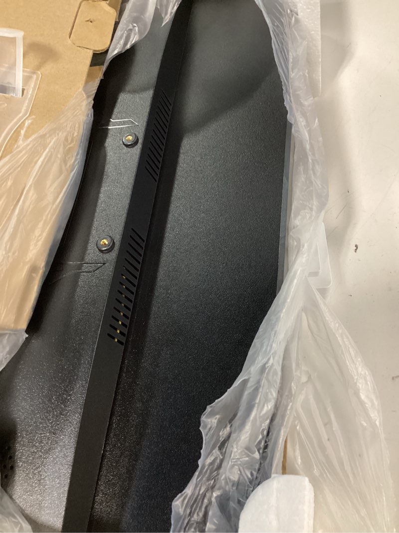 Condition photo showing As Is for 19 inch computer monitor 1440x900 pc monitor with hdmi vga av bnc usb ports, 60hz, 5ms, vesa, display build-in speakers for office home 19 inch 1440x900