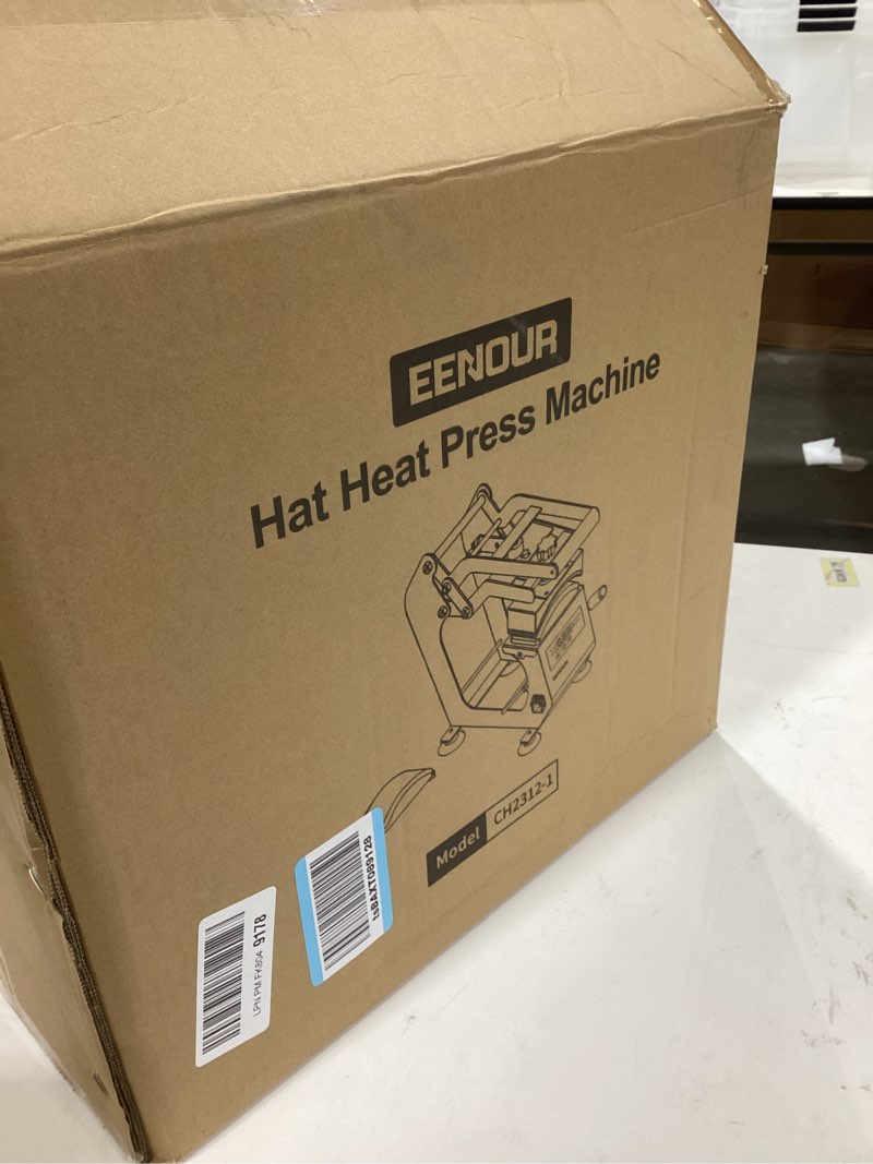 Condition photo showing Good Condition for Hat Press Heat Machine for Caps with Precise Temp&Timer Control, Timer Auto Starter, Hat Heat Press with 2 Platens for Trucker Hat & HTV Iron on Vinyl, Sublimation Hat Press, Heat Transfer (Purple)