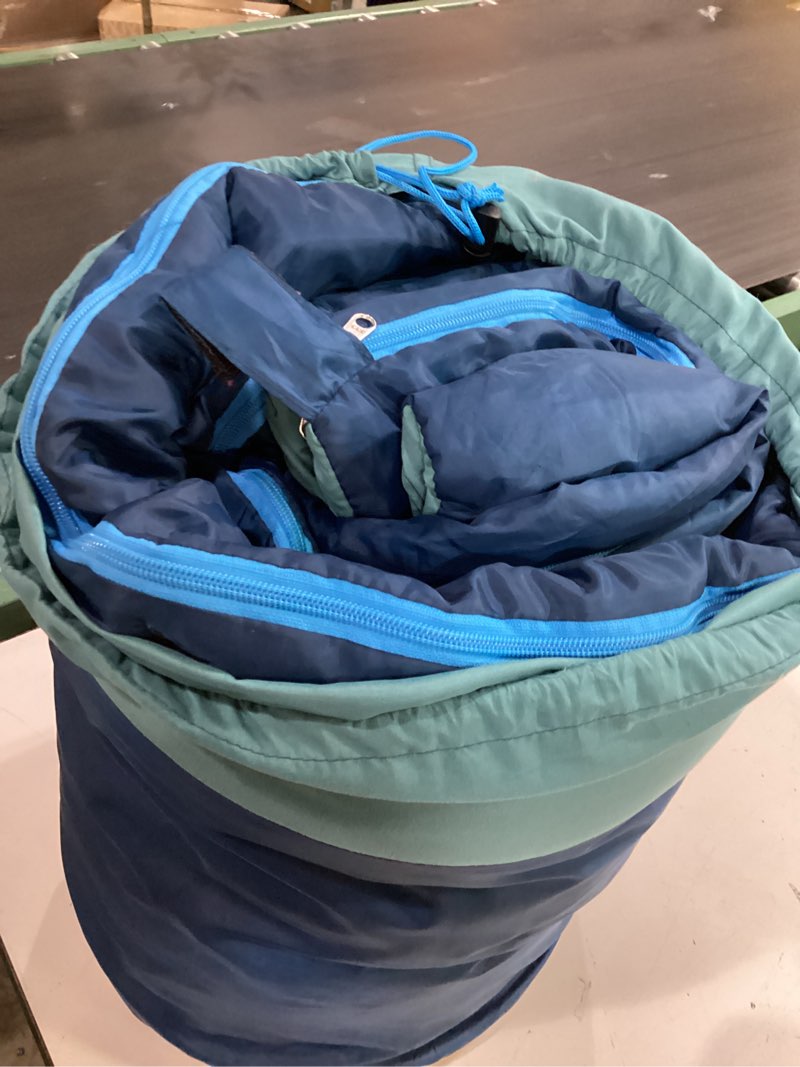 Condition photo showing Good Condition for embark adult sleeping bag blue
