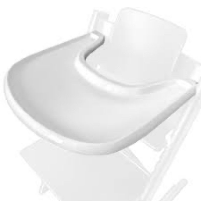 High Chair Tray Compatible with Stokke Tripp Trapp High Chair, Food Contact Grade Replacement Tray w