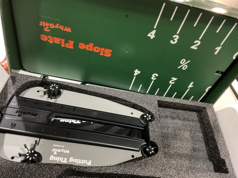 Condition photo showing Good Condition for whygolf putting system & putting thing – golf training aid for stroke, accuracy & green reading – adjustable putting gates for home & green practice – putter teaching tool for better control