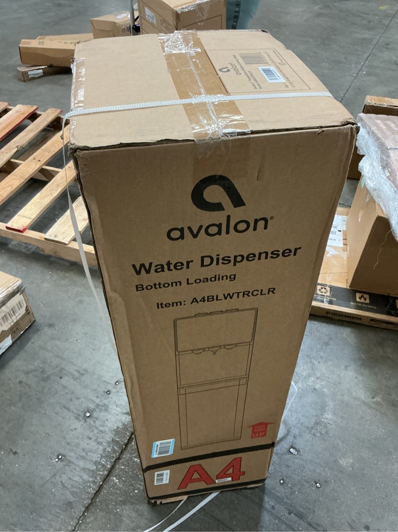 Condition photo showing New/Like New for Avalon A4BLWTRCLR Bottom Loading Water Cooler Water Dispenser - 3 Temperature Settings - Hot, Cold & Room Water, Durable Stainless Steel Cabinet, Bottom Loading - UL/Energy Star Approved