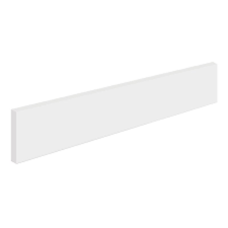 ARIEL 22"x4" Pure White Quartz Vanity Top Side Splash