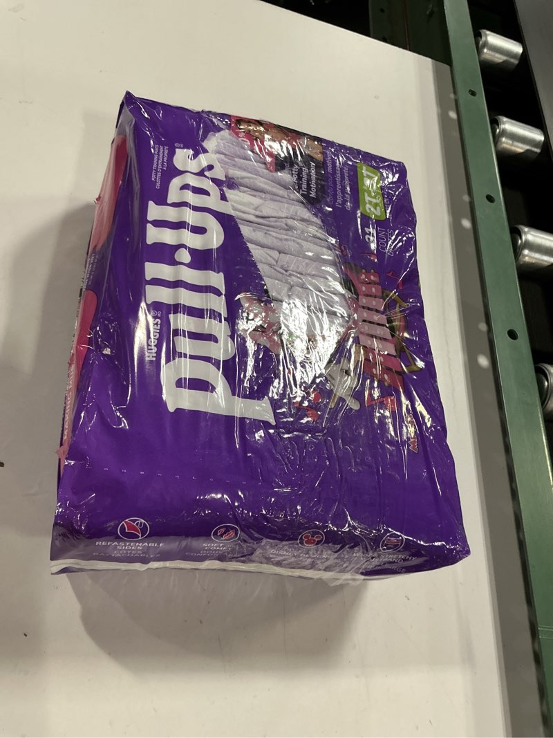 Condition photo showing Good Condition for Pull-Ups Girls' Potty Training Pants, Size 2T-3T Training Underwear (16-34 lbs), 124 Count (1packs of 31) 2T-3T 124