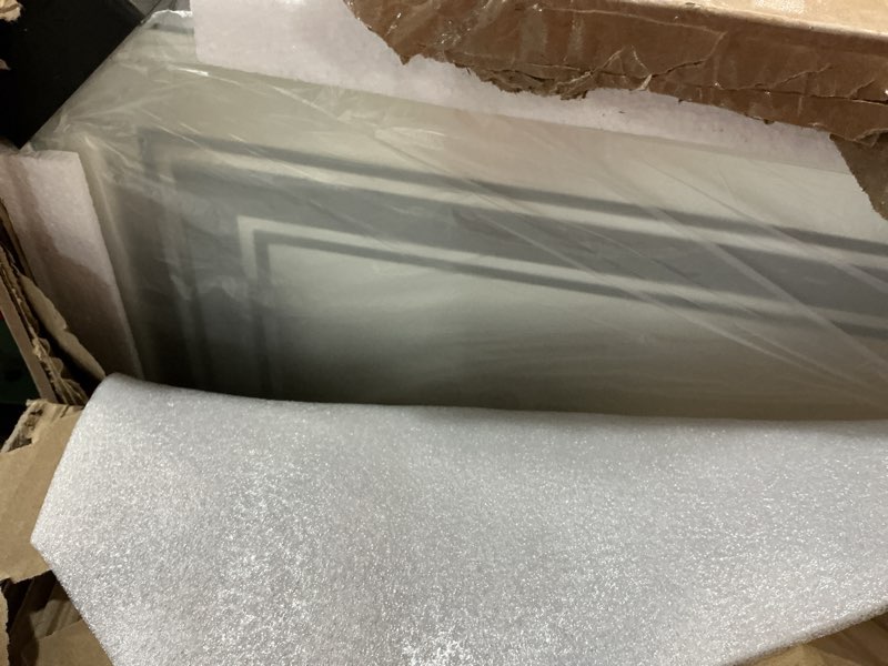 Condition photo showing Good Condition for 40x36 LED Bathroom Mirror, Lighted Mirror for Bathroom Wall, Backlit and Front lit, Dimmable, Anti-Fog, Shatterpoof, Memory (Horizontal/Vertical) 40"L x 36"W