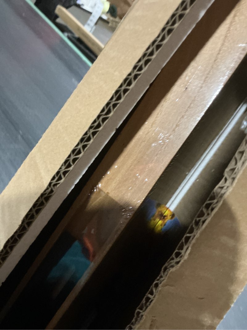 Condition photo showing Good Condition for Fun Memories Floating Shelves for Wall, 55 Inch Rustic Live Edge Floating Shelf, Heavy-Duty Wall Shelves with Invisible Bracket Mount for Living Room, Bathroom, Bedroom, Kitchen, Natural