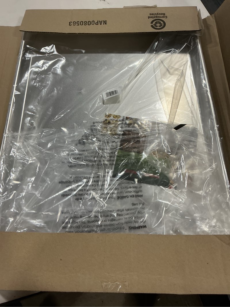 Condition photo showing As Is for Nordic Ware Extra Large Baking Sheet, 21 x 15 inches, XL Big sheet pan Natural Uncoated Aluminum, Reinforced Steel Rim Prevents Warping, 1pk Big Sheet