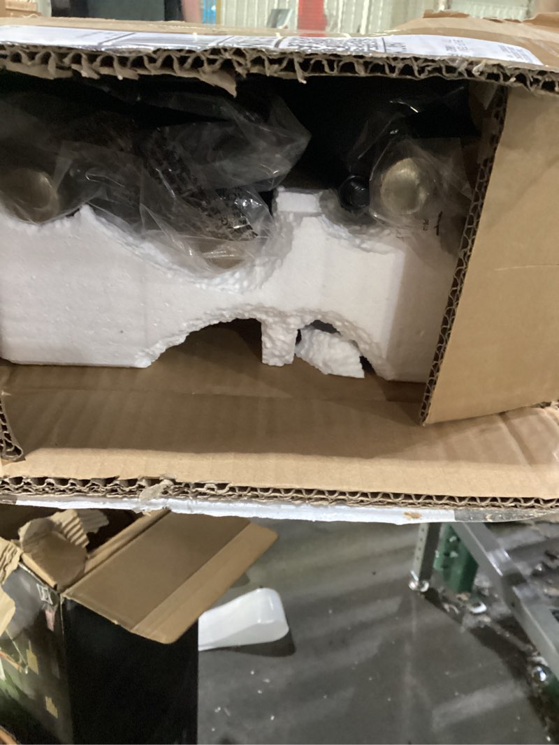 Condition photo showing Good Condition for AMAGABELI GARDEN & HOME Fireplace Tools Set 5 Pcs Wrought Iron Indoor with Stand for Fire Place Kit 