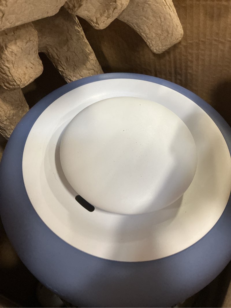 Condition photo showing As Is for LEVOIT Evaporative Humidifiers for Bedroom Baby, Dual Air and Water Filters, Separate Sensor, Blue Light Free for Nursery Nightlight, Auto Dry, Smart Control & Alexa, Auto Mode, 3.8L Tank for 36H White 3.8L Baby Humidifier