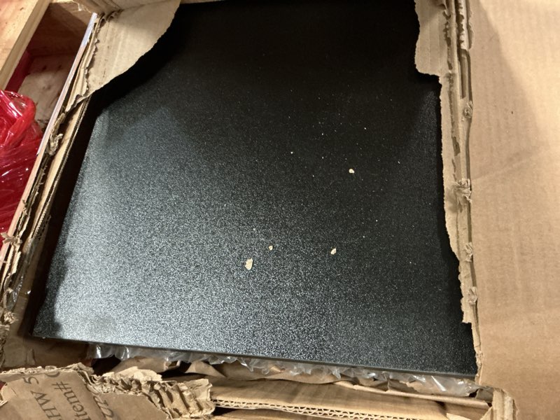 Condition photo showing As Is for SHW 55-Inch Large Electric Height Adjustable Standing Desk, 55 x 28 Inches, Black (B085KBN2DN)