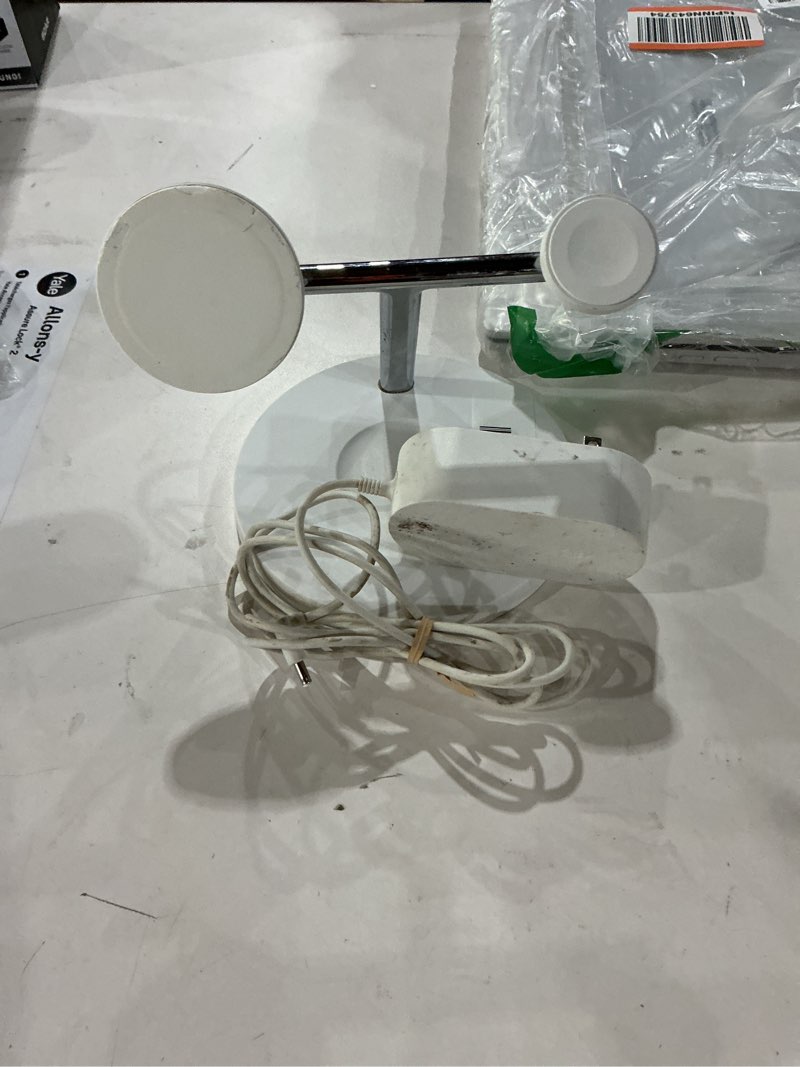 Condition photo showing As Is for Belkin MagSafe-Compatible Charger, 3-in-1 Wireless Charging Station, Qi2-Certified 15W Wireless Charge for Apple iPhone 17 Series, Apple Watch, AirPods w/Non-Slip Base, 40W Included - Black White Latest Gen