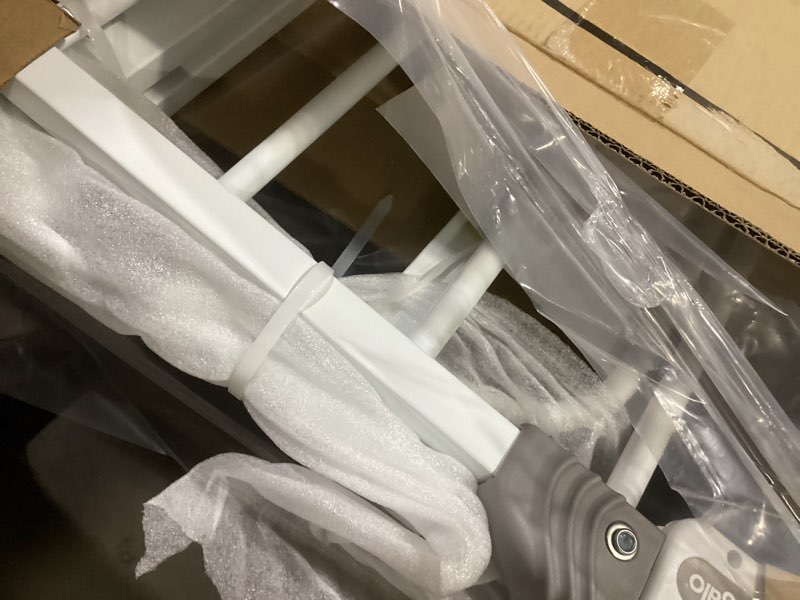 Condition photo showing Good Condition for regalo safety 36" extra tall baby gate for doorways & bottom of stairs, pressure mount, toddlers & pets, 6-24 months, tested & safe for 30 years, american designed, american owned white 29-36.5"w x 36"h